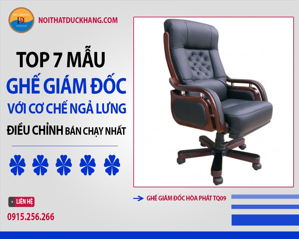 Ghế giám đốc Hòa Phát TQ09