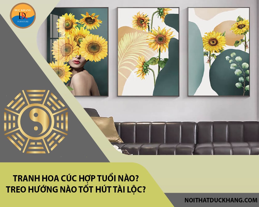 Tranh hoa cúc hợp tuổi nào? Treo hướng nào tốt hút tài lộc?