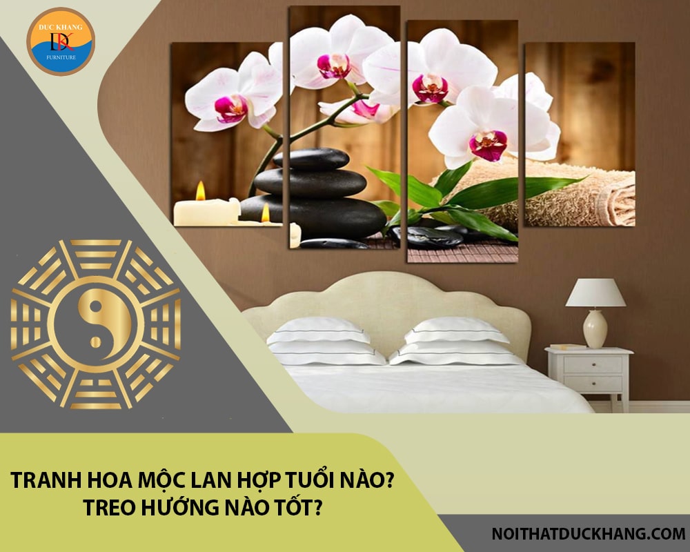 Tranh hoa mộc lan hợp tuổi nào? Treo hướng nào tốt?