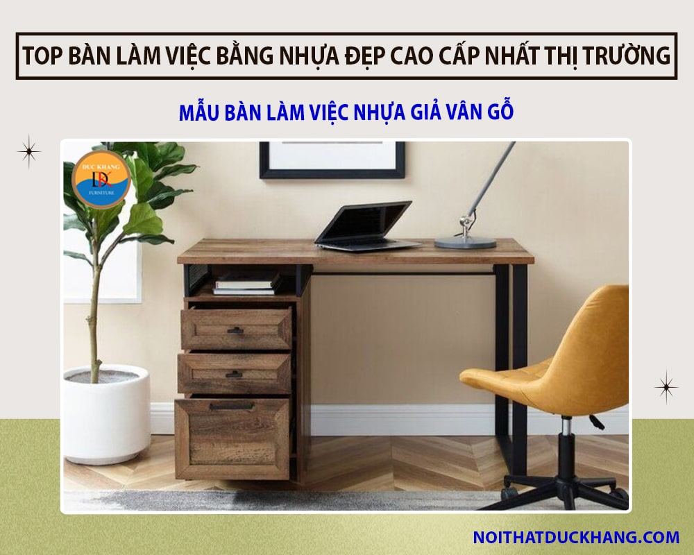 Những mẫu bàn làm việc bằng nhựa đẹp cao cấp nhất thị trường