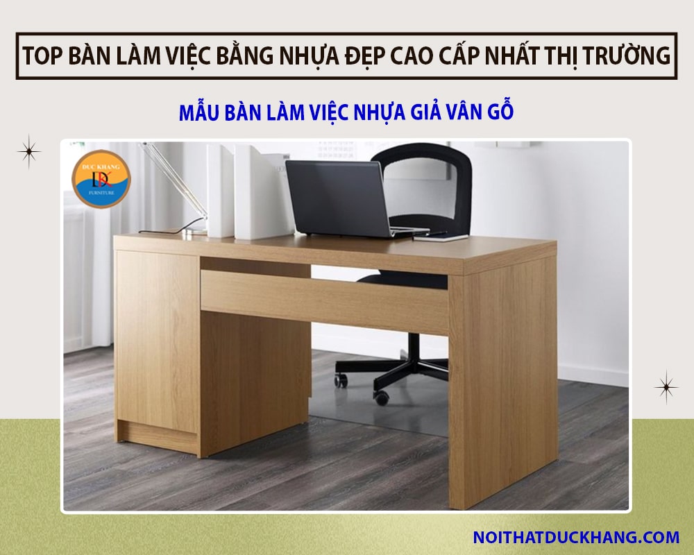 Những mẫu bàn làm việc bằng nhựa đẹp cao cấp nhất thị trường