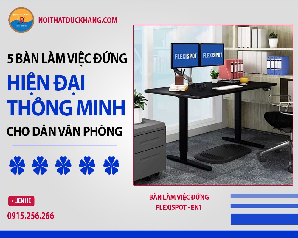 Bàn làm việc đứng Flexispot - EN1