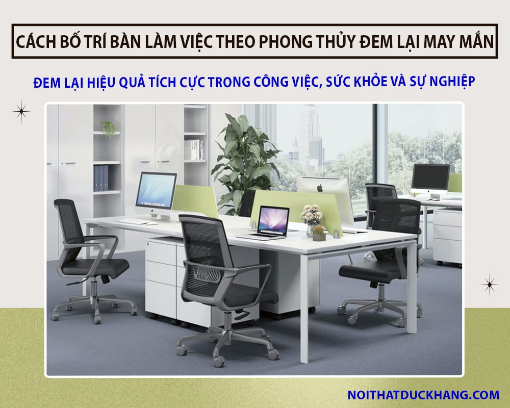 Cách bố trí bàn làm việc tại nhà chuẩn phong thủy mang lại tài lộc