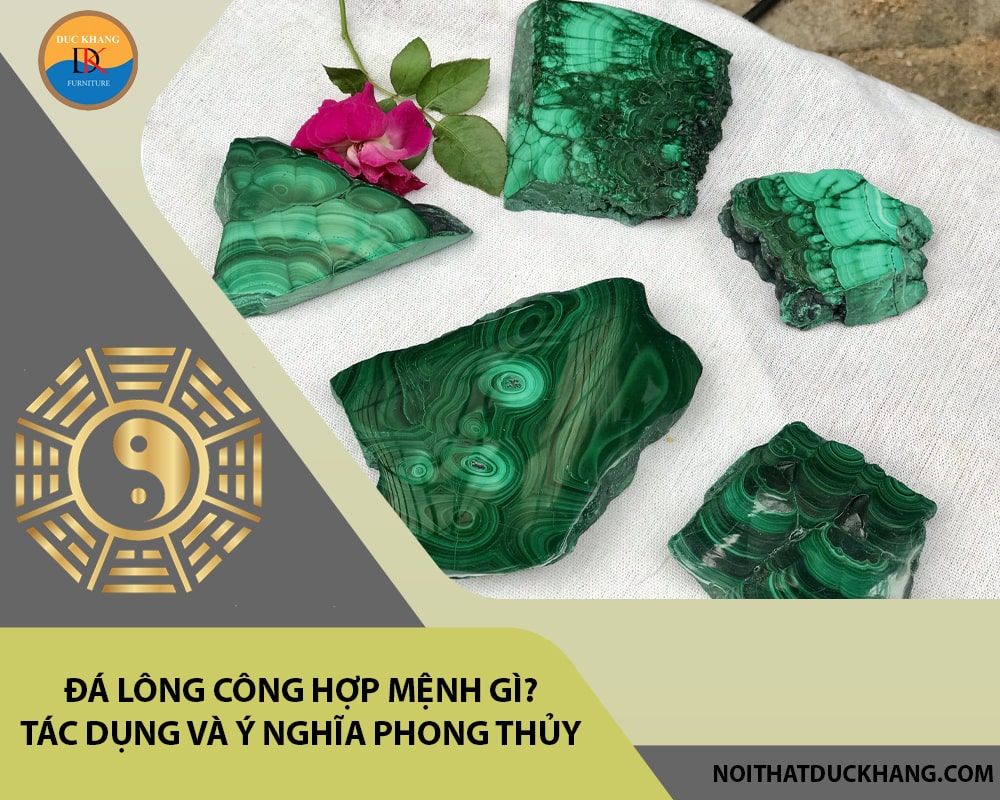 Đá Lông Công hợp mệnh gì? Tác dụng và ý nghĩa phong thủy