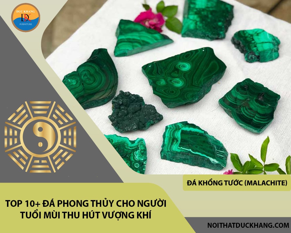 Top 10+ đá phong thủy cho người tuổi Mùi thu hút vượng khí