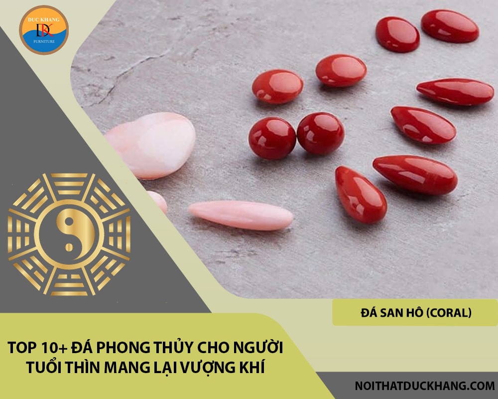 Top 10+ đá phong thủy cho người tuổi Thìn mang lại vượng khí - Đá San hô (Coral) Top 10+ đá phong thủy cho người tuổi Thìn mang lại vượng khí - Đá San hô (Coral)