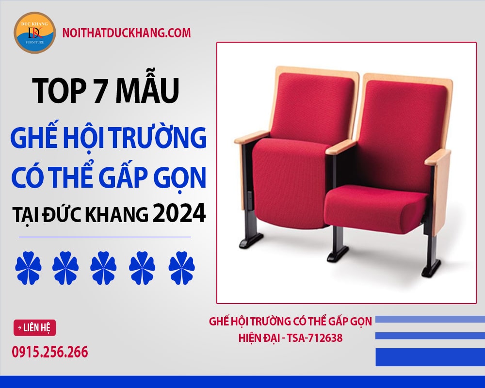 Ghế hội trường có thể gấp gọn hiện đại - TSA-712638