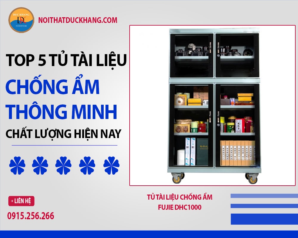 Tủ tài liệu chống ẩm FujiE DHC1000