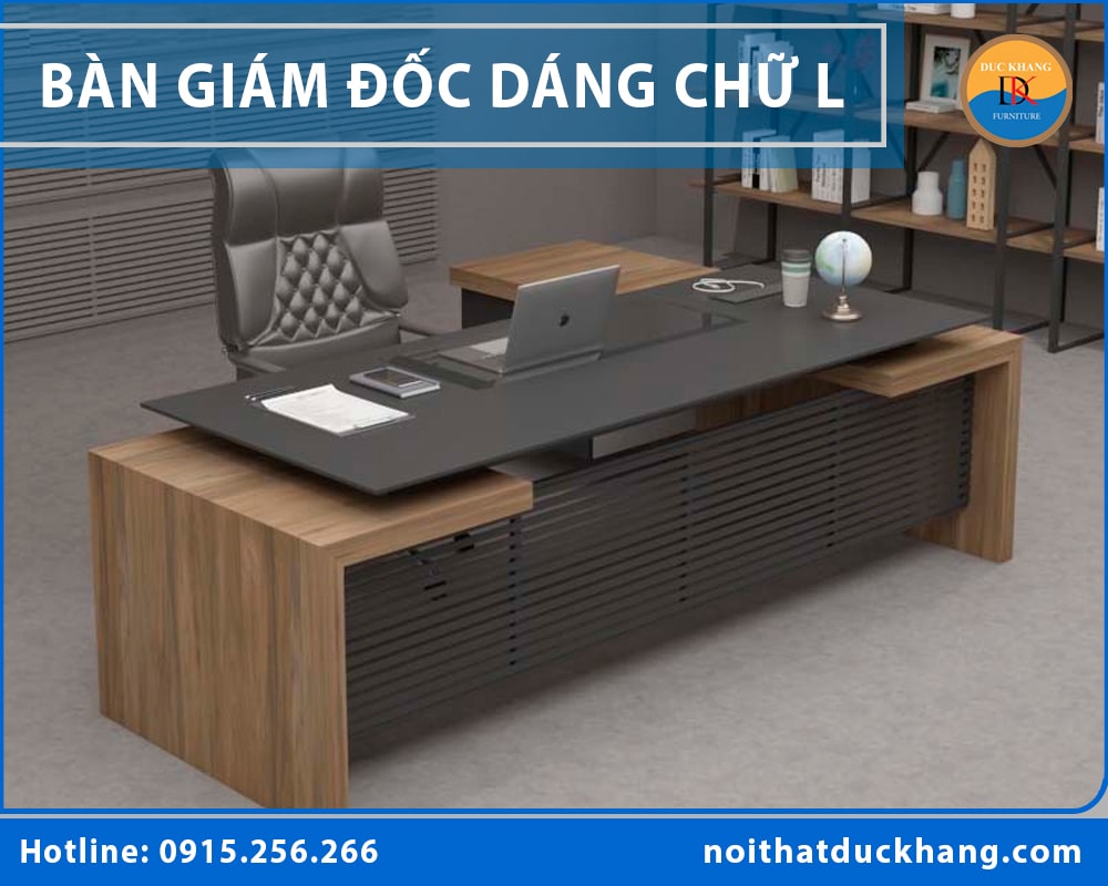 Bàn giám đốc dáng chữ L