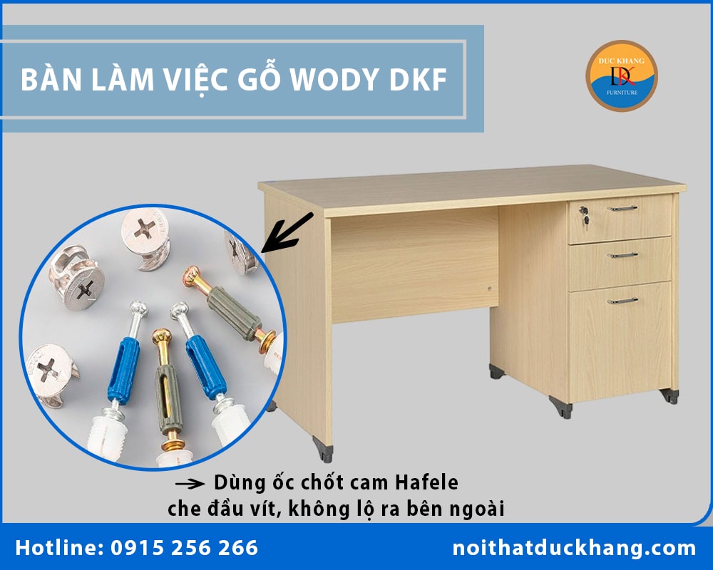 Mua Bàn Làm Việc Gỗ Công Nghiệp Giá Tốt - Nội Thất DKF