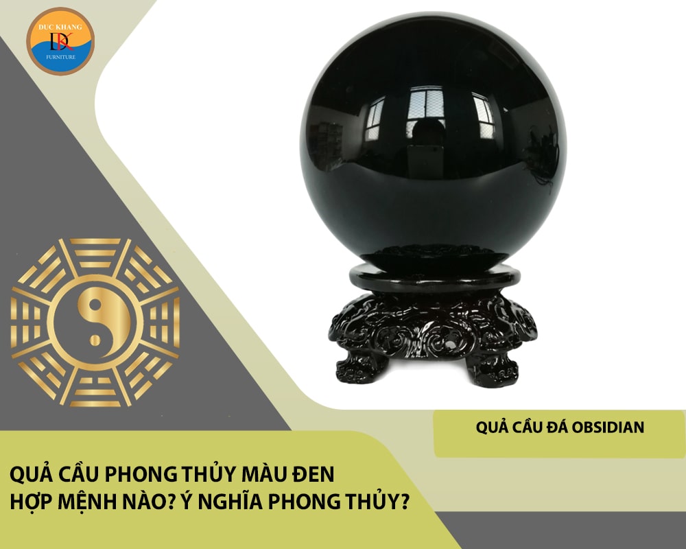 Quả cầu đá Obsidian