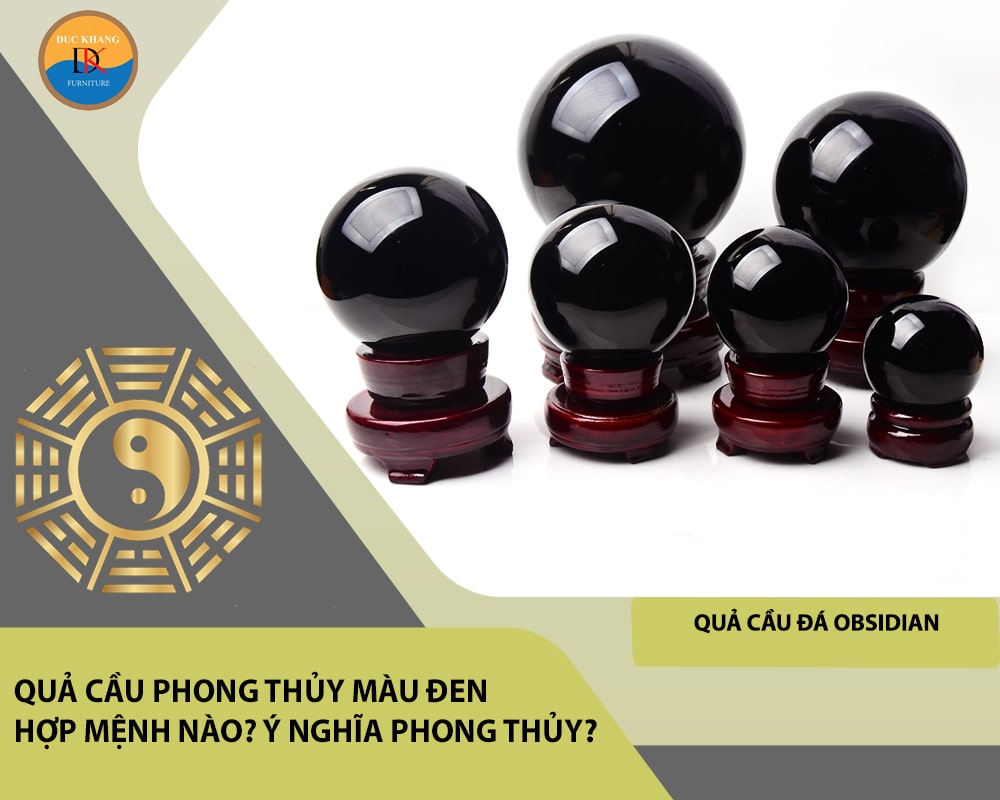 Quả cầu đá Obsidian