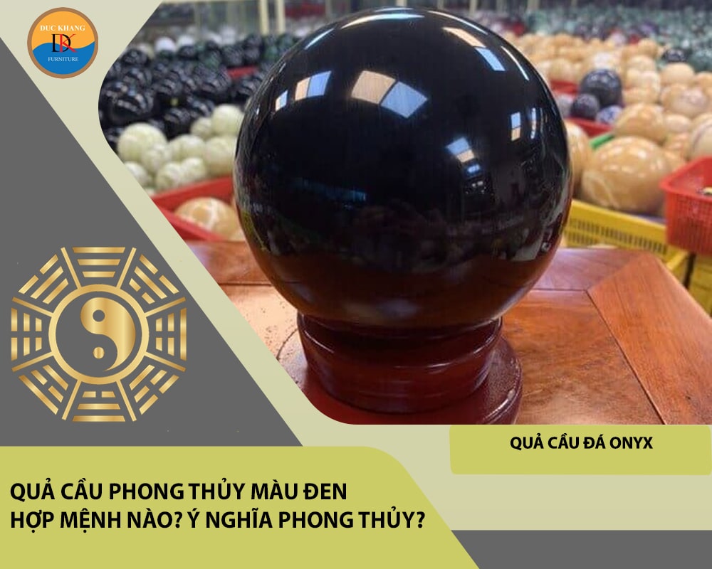 Quả cầu đá Onyx