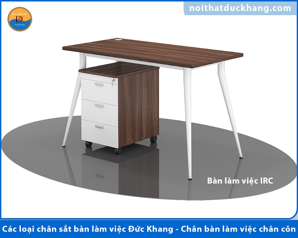 Các loại chân sắt bàn làm việc Đức Khang - Chân bàn làm việc chân côn