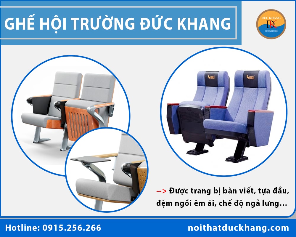 So sánh ghế hội trường của DKF với ghế hội trường giá rẻ trên thị trường?