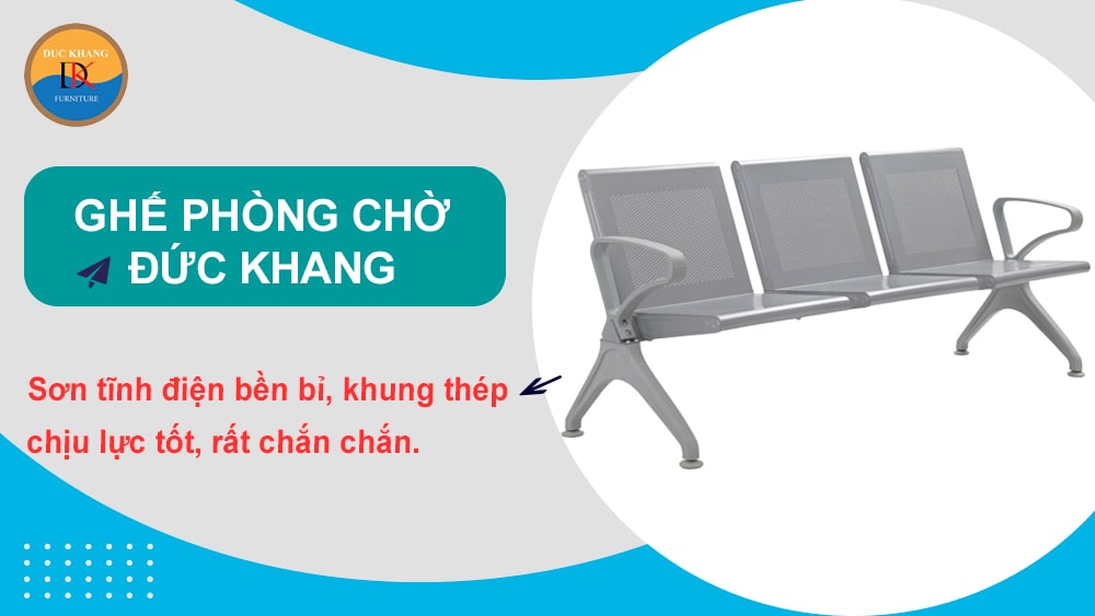 So sánh ghế phòng chờ Đức Khang với các sản phẩm cùng loại trên thị trường?