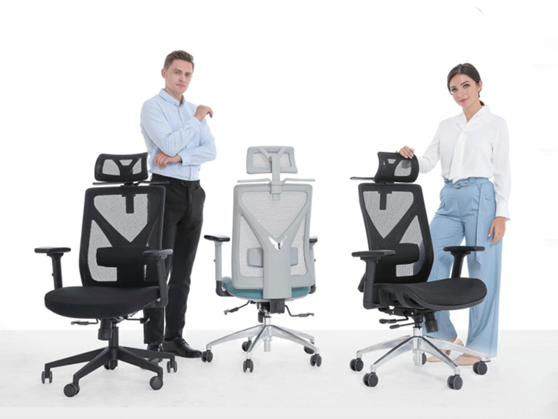 Mike-H – Ghế xoay văn phòng nhập khẩu lưng lưới