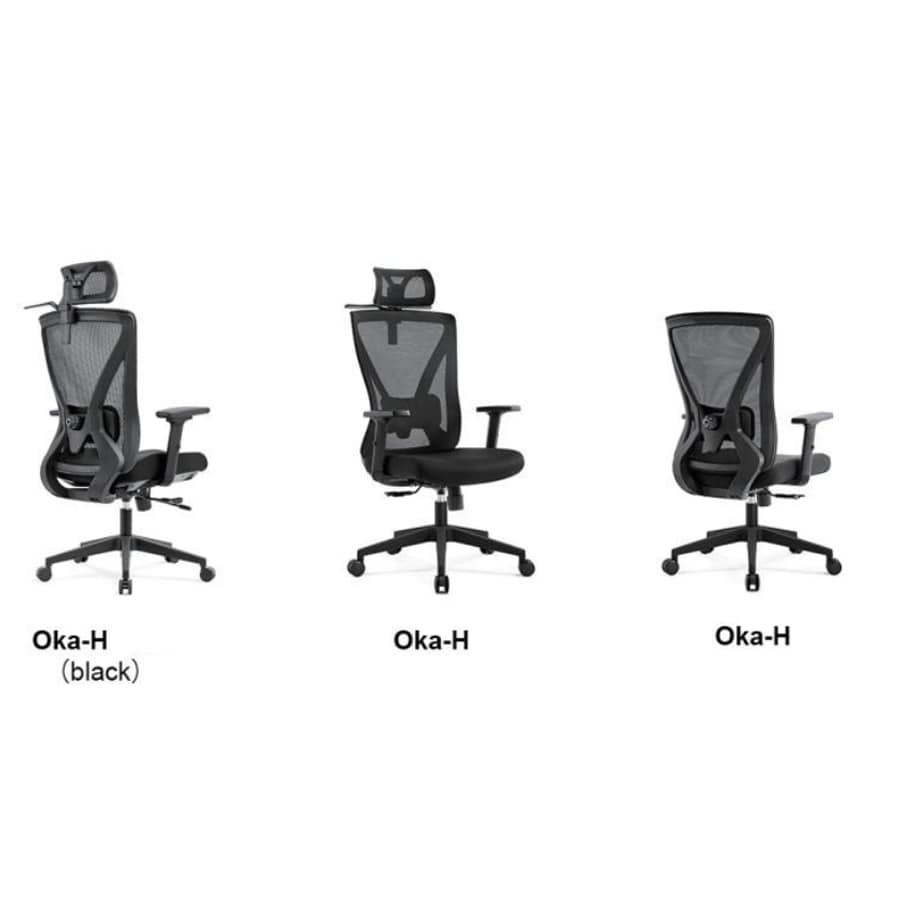 Oka-H1 – Ghế xoay văn phòng nhập khẩu công thái học Oka-H1 – Ghế xoay văn phòng nhập khẩu công thái học