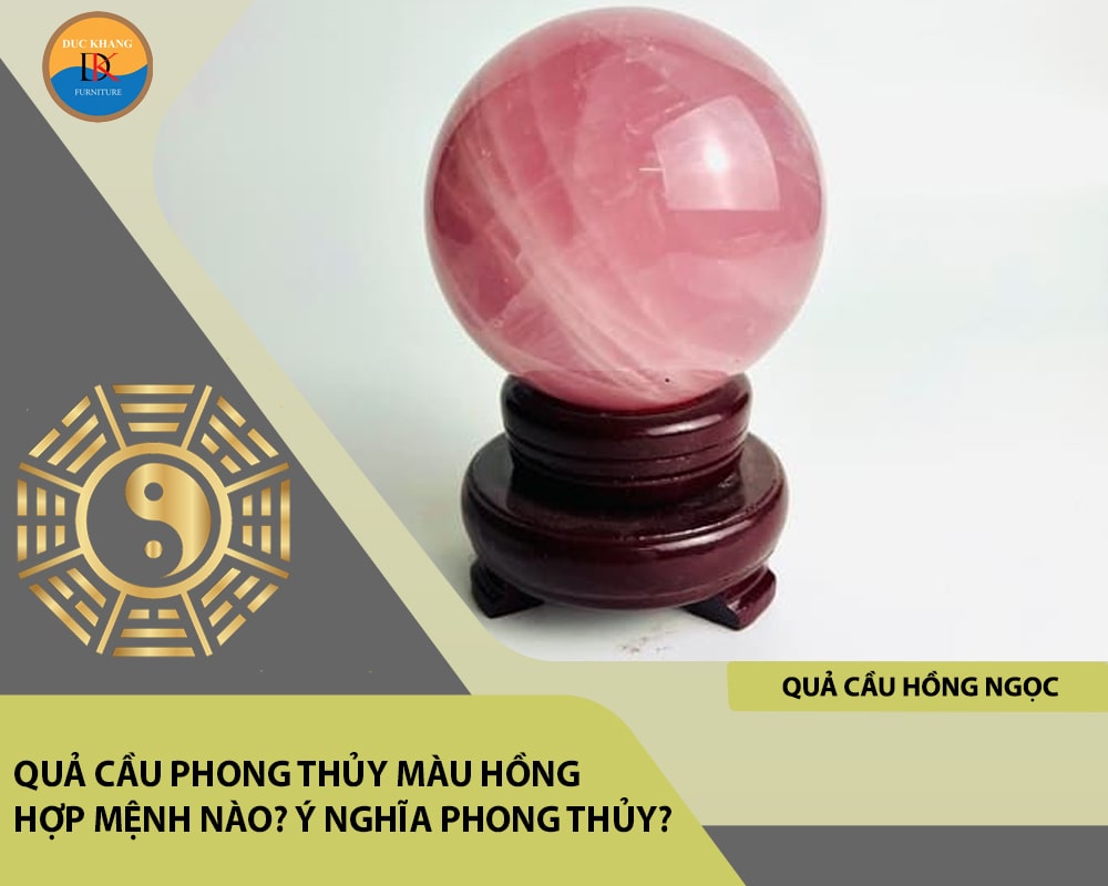 Quả cầu hồng ngọc