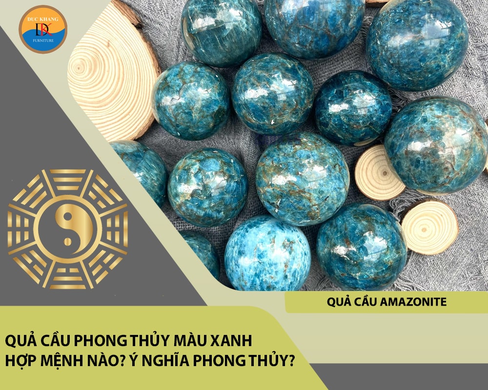 Quả cầu Amazonite