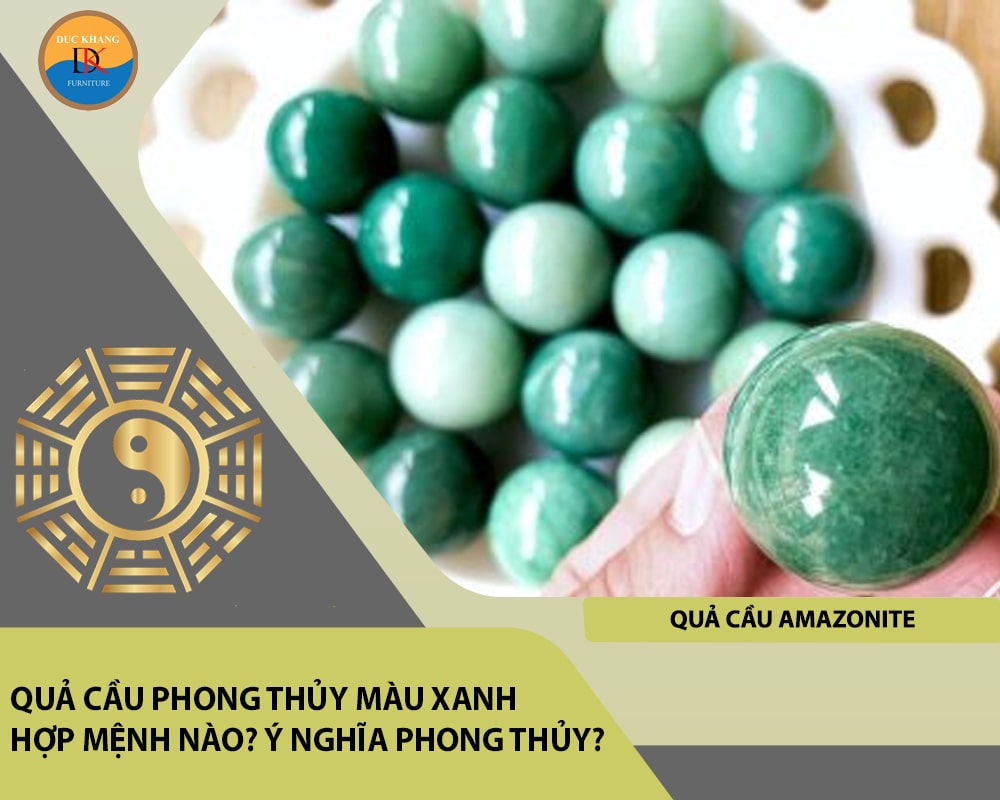 Quả cầu Amazonite