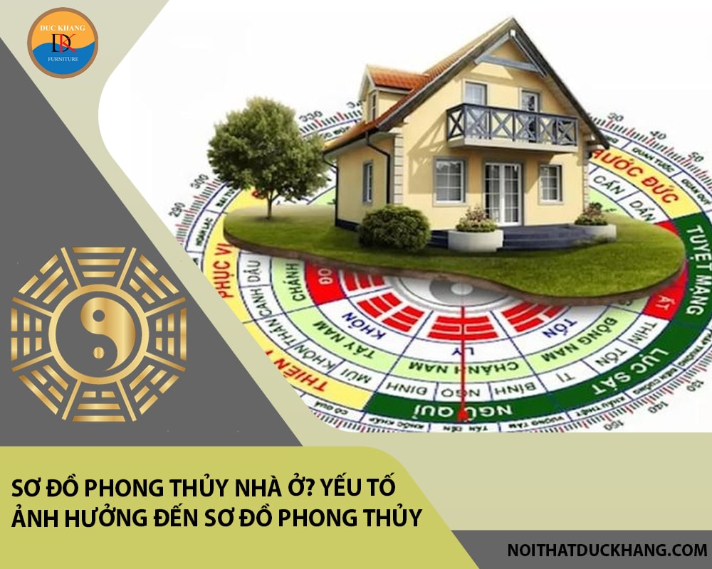 Sơ đồ phong thủy nhà ở? Yếu tố ảnh hưởng đến sơ đồ phong thủy