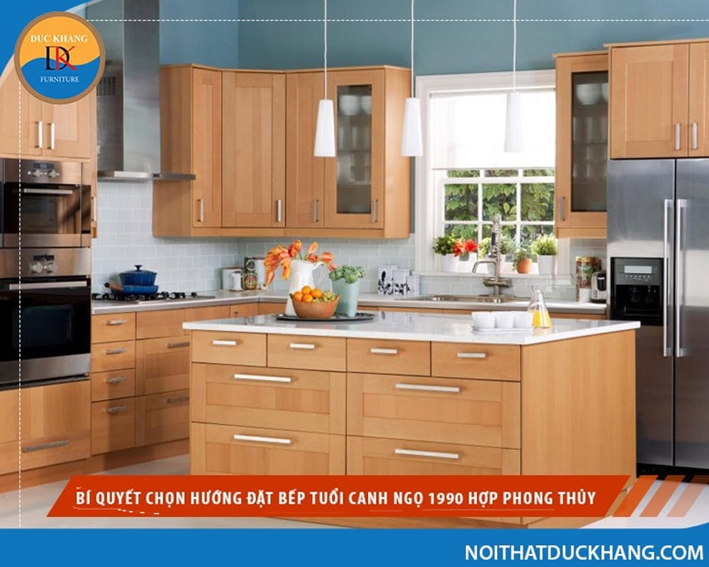 Hướng đặt bếp tuổi Canh Ngọ 1990 hợp phong thủy hút tài lộc