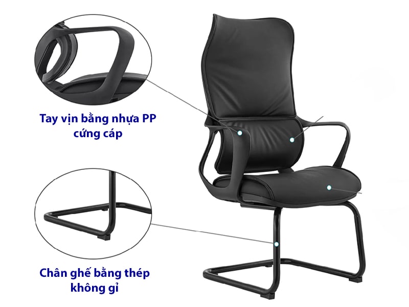 Ghế chân quỳ chất liệu da PU cao cấp hiện đại Lati-V PU