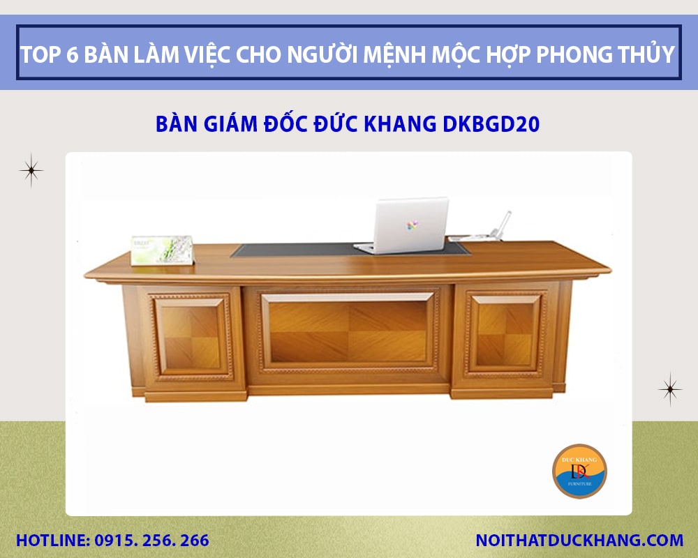 Bàn giám đốc Đức Khang DKBGD20 Bàn giám đốc Đức Khang DKBGD20