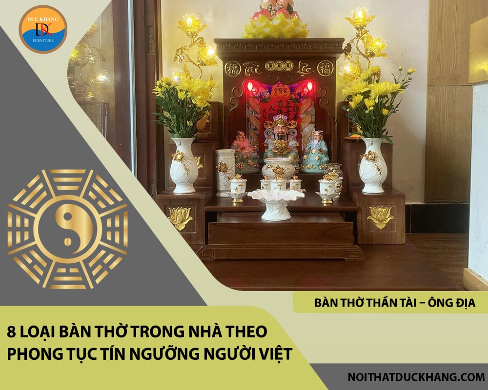 Bàn thờ Thần Tài – Ông Địa Bàn thờ Thần Tài – Ông Địa