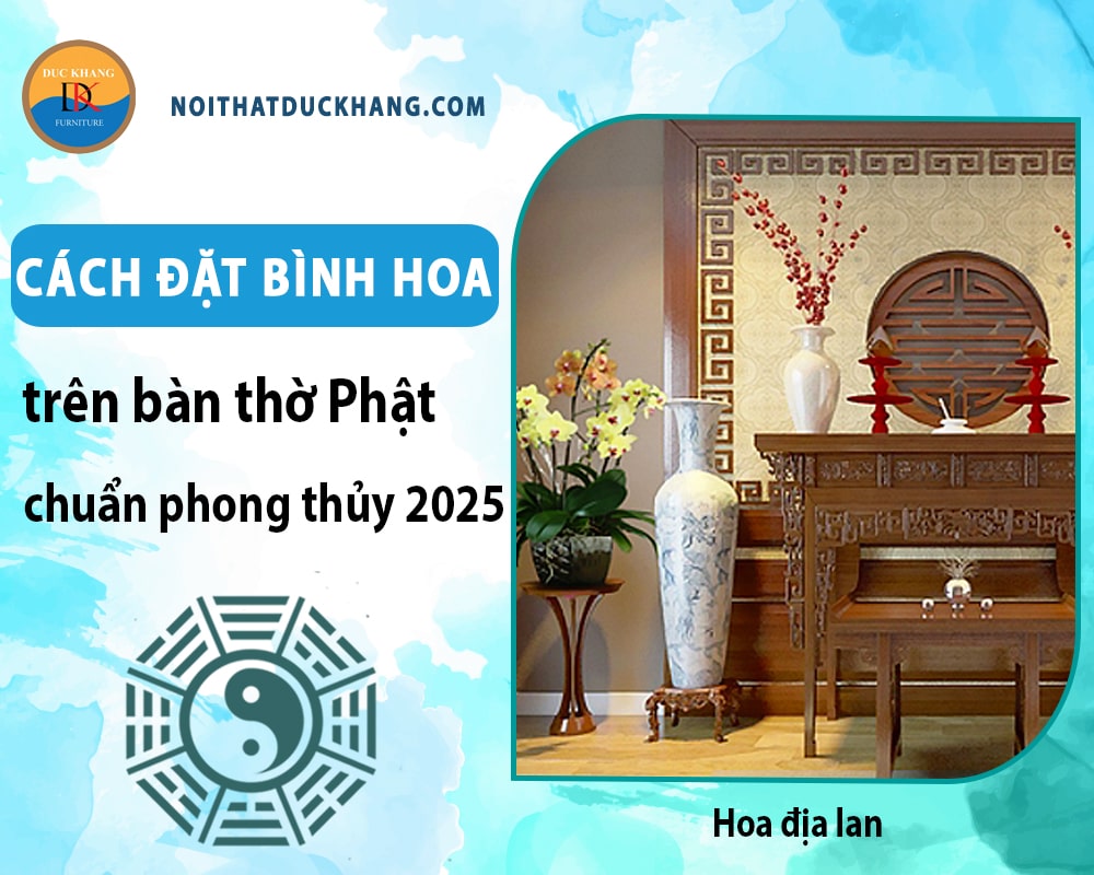 Nên chọn hoa gì cúng trên bàn thờ Phật - Hoa địa lan