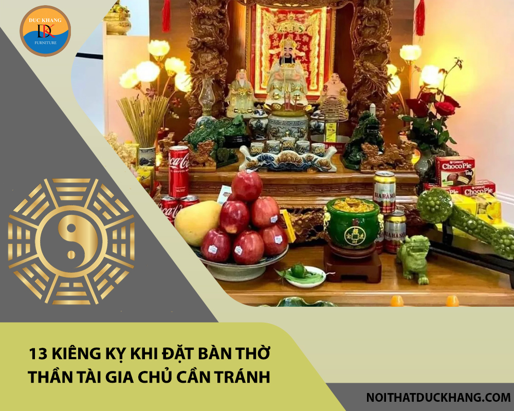 Bàn thờ thần tài cũ nên bỏ ở đâu? 5 điều cần lưu ý?