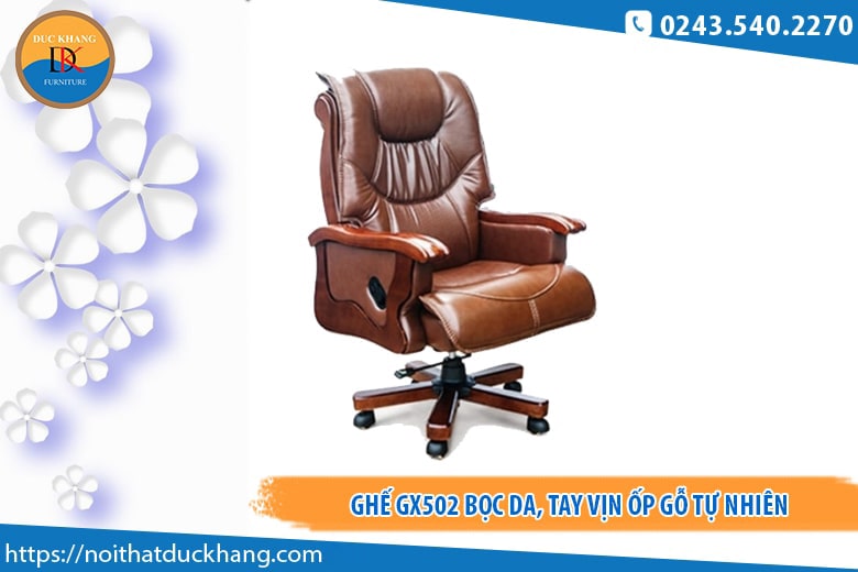 Ghế giám đốc ngả lưng GX502 Ghế giám đốc ngả lưng GX502