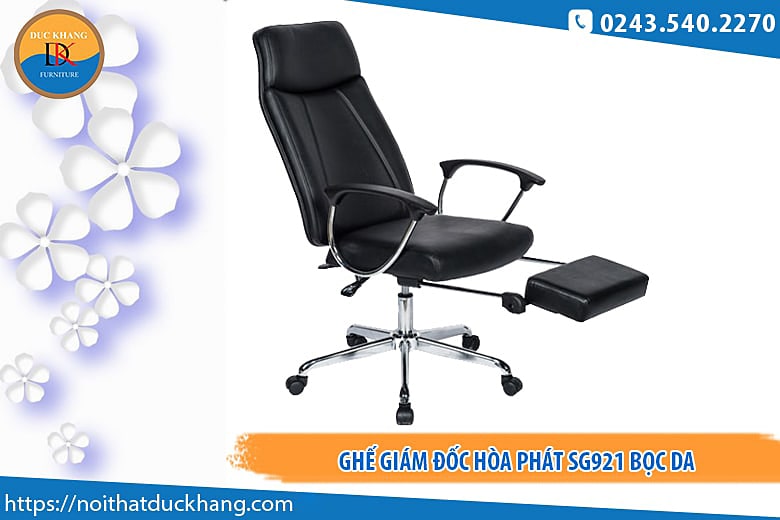 Ghế giám đốc ngả lưng Hòa Phát SG921 Ghế giám đốc ngả lưng Hòa Phát SG921