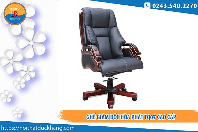 Ghế ngả lưng giám đốc Hòa Phát TQ07 Ghế ngả lưng giám đốc Hòa Phát TQ07
