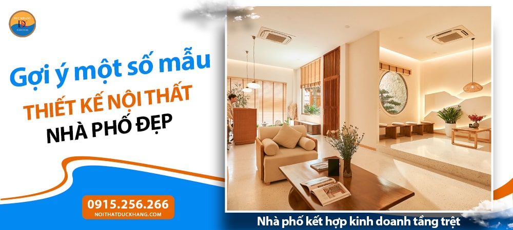 Nhà phố kết hợp kinh doanh tầng trệt Nhà phố kết hợp kinh doanh tầng trệt