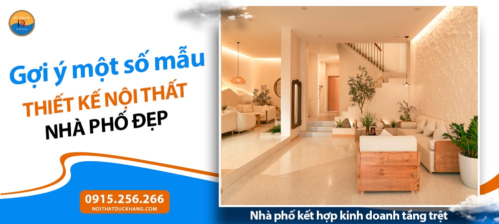 Nhà phố kết hợp kinh doanh tầng trệt Nhà phố kết hợp kinh doanh tầng trệt