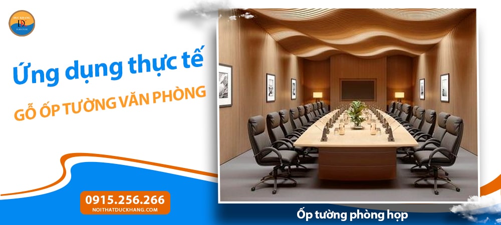 Ốp tường phòng họp