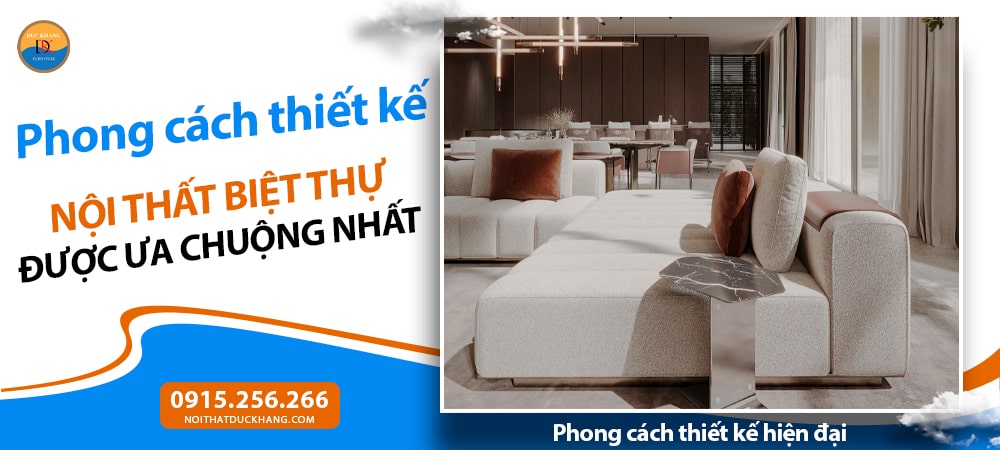 Thiết Kế Nội Thất Biệt Thự: Tối Ưu Không Gian Sống Đẳng Cấp