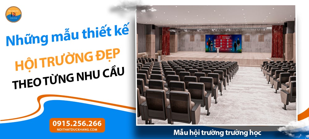 Mẫu hội trường trường học