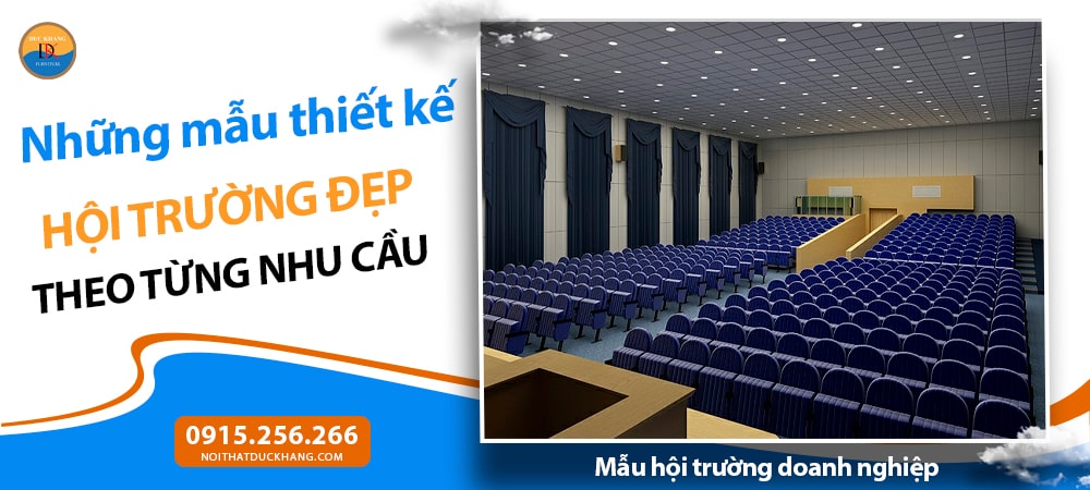 Mẫu hội trường doanh nghiệp