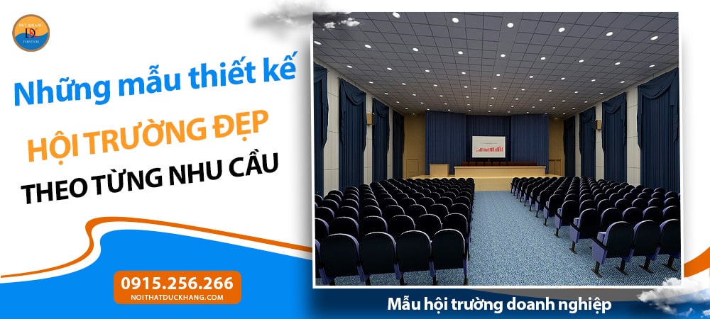 Mẫu hội trường doanh nghiệp