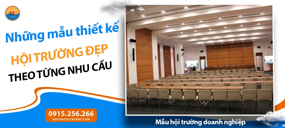 Mẫu hội trường doanh nghiệp