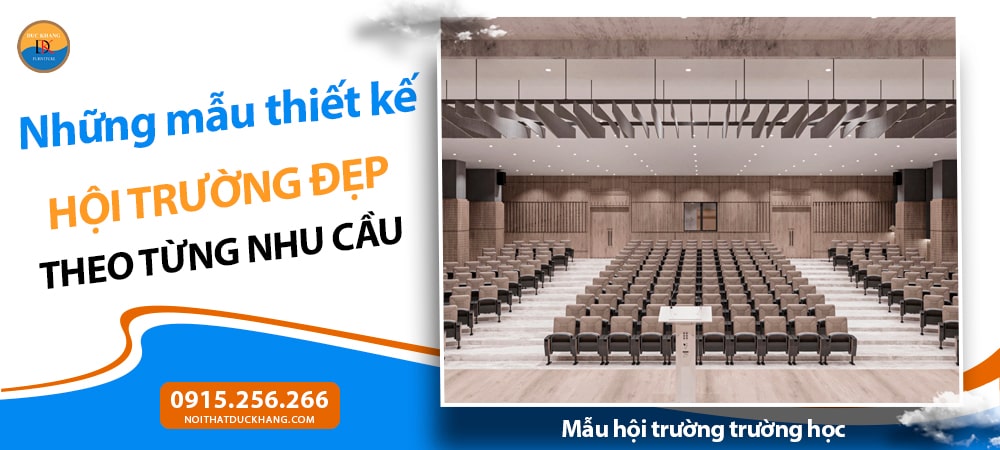 Mẫu hội trường trường học