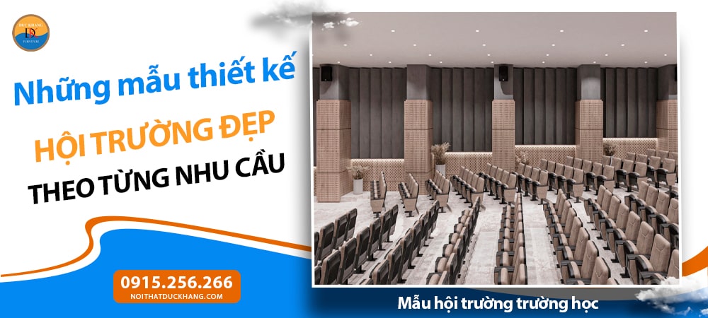 Mẫu hội trường trường học