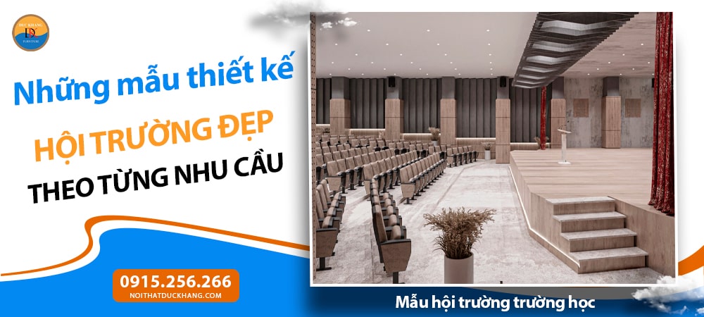 Mẫu hội trường trường học