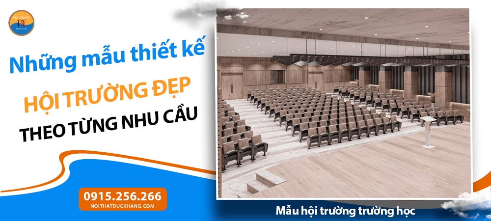 Mẫu hội trường trường học