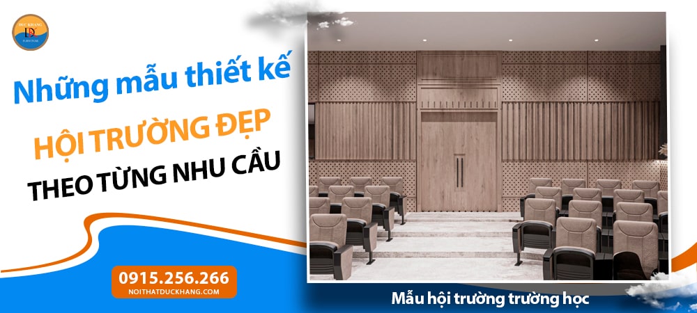 Mẫu hội trường trường học