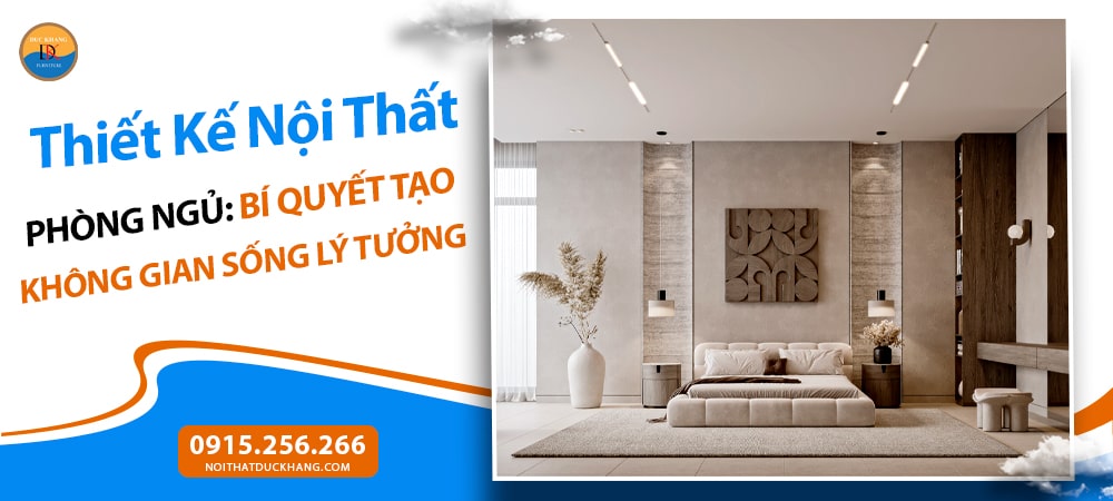 Thiết Kế Nội Thất Phòng Ngủ: Bí Quyết Tạo Không Gian Sống Lý Tưởng