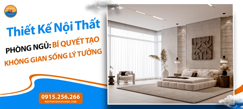 Thiết Kế Nội Thất Phòng Ngủ: Bí Quyết Tạo Không Gian Sống Lý Tưởng